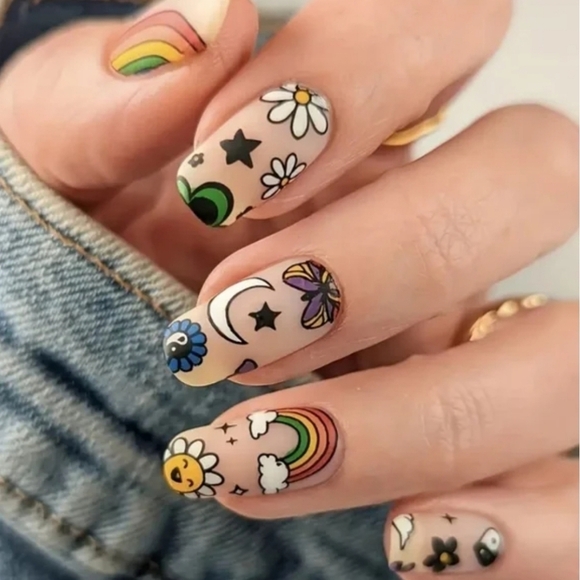 24 Pieces Fake press on nails - Picture 5 of 5